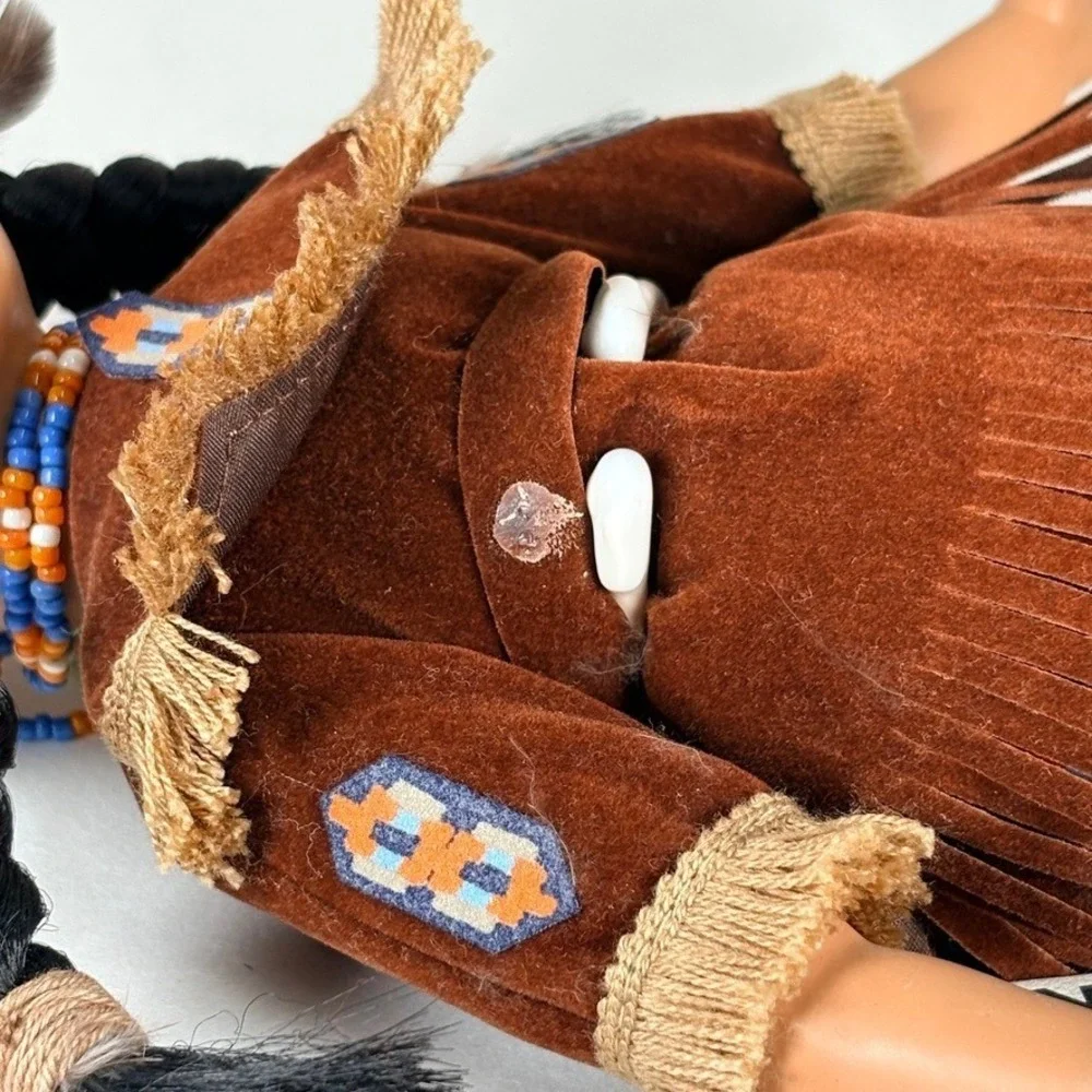 Sandy Dolls Native American Series Eagle's Son Kiowa 1995 Collectible Doll 104